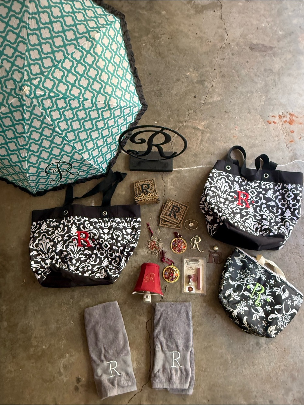 LOT of “R” items—